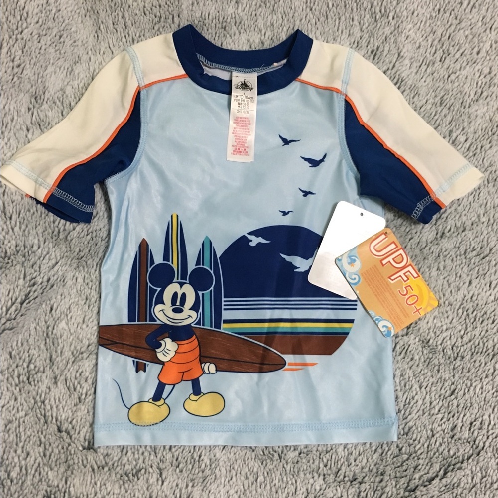 Disney Mickey Mouse swim shirt